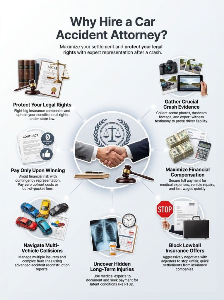 Is It Worth Getting An Attorney For A Car Accident-infographic